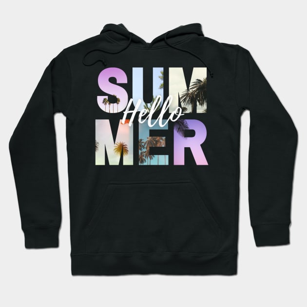 Hello SUMMER Hoodie by Vadila arts